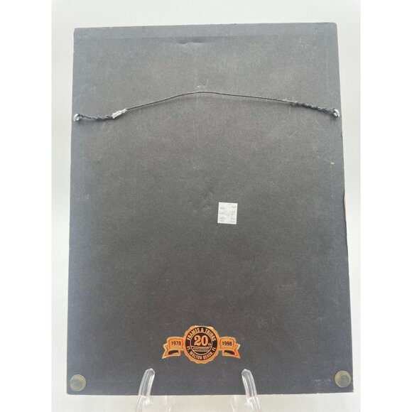 Vintage 1999 D. Morgan Framed Poem & Artwork "My Sister Dear" Trees & Flowers - Picture 3 of 5